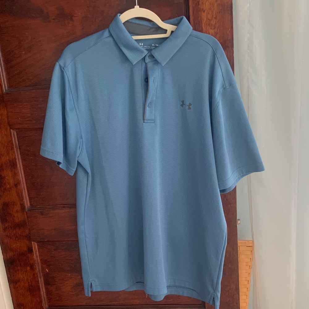 Under Armour Men's Classic Blue Polo
